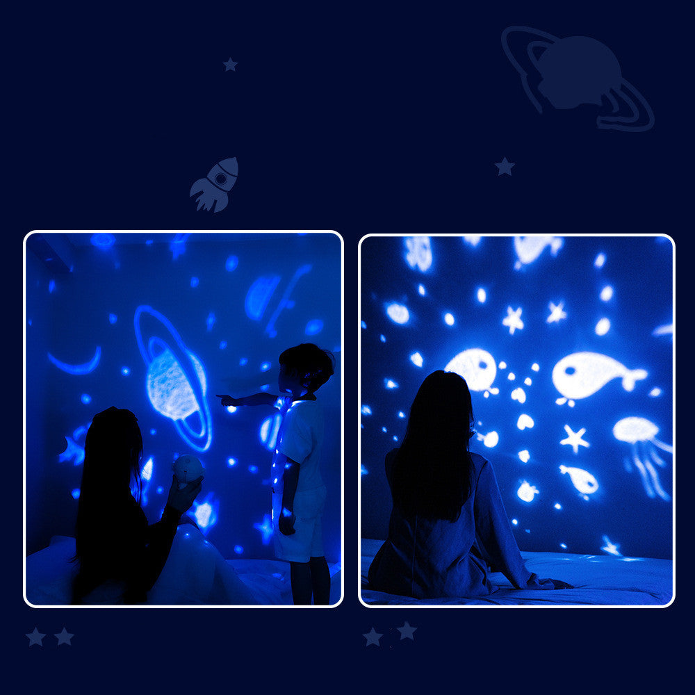 Starry Sky Night Light Astronaut Lamp