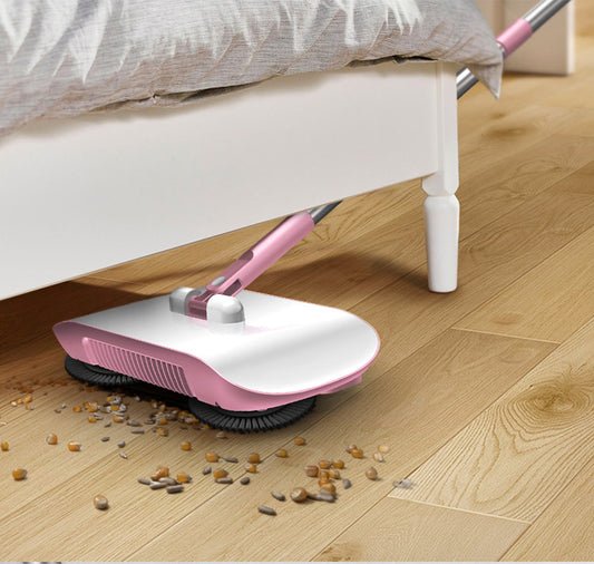 Hand Push Sweeper Household Broom Dustpan